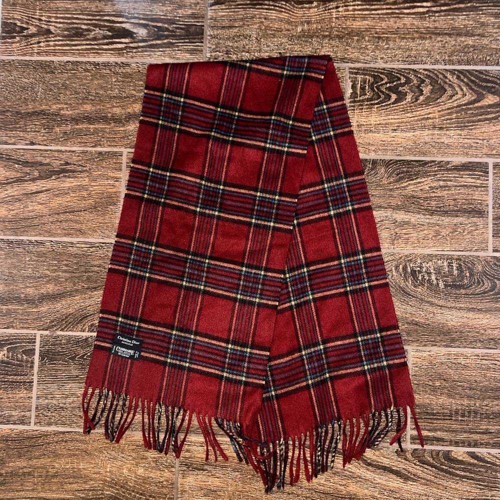 Vintage Dior Cashmere Scarf ❤️